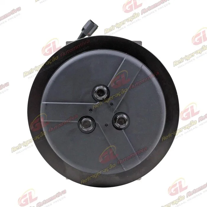 Compressor Modelo 7H13 8925 Máquina Escavadeira Case 350 - 24 Volts Polia 1B 146mm OEM: LC91V00002F2/ LC91V00002F3/ LC91V00002F1 — foto 3