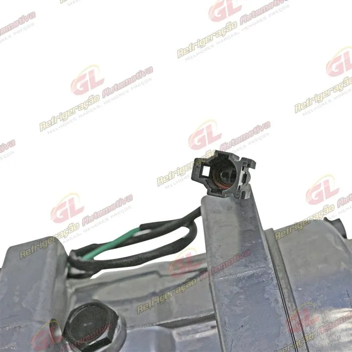 Compressor Modelo 7H13 8925 Máquina Escavadeira Case 350 - 24 Volts Polia 1B 146mm OEM: LC91V00002F2/ LC91V00002F3/ LC91V00002F1 — foto 6