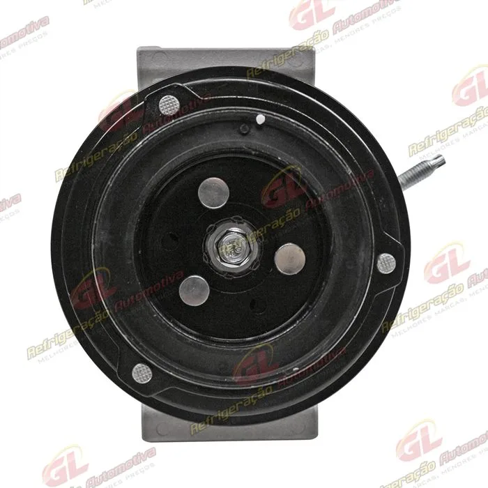 Compressor Chevrolet Onix/ Onix Plus Turbo 3 Cilindros 2020>/ Tracker 1.0/1.2 3cc Turbo 2020> - 12 Volts Polia 5pk 117mm OEM: 26304809/ 26297905 — foto 3