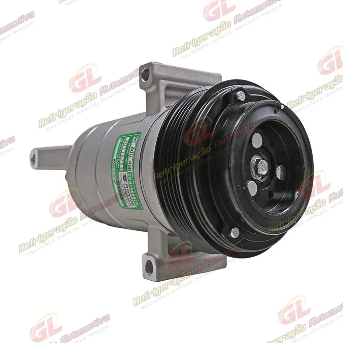 Compressor Chevrolet Onix/ Onix Plus Turbo 3 Cilindros 2020>/ Tracker 1.0/1.2 3cc Turbo 2020> - 12 Volts Polia 5pk 117mm OEM: 26304809/ 26297905 — foto 4