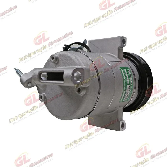 Compressor Chevrolet Onix/ Onix Plus Turbo 3 Cilindros 2020>/ Tracker 1.0/1.2 3cc Turbo 2020> - 12 Volts Polia 5pk 117mm OEM: 26304809/ 26297905 — foto 6