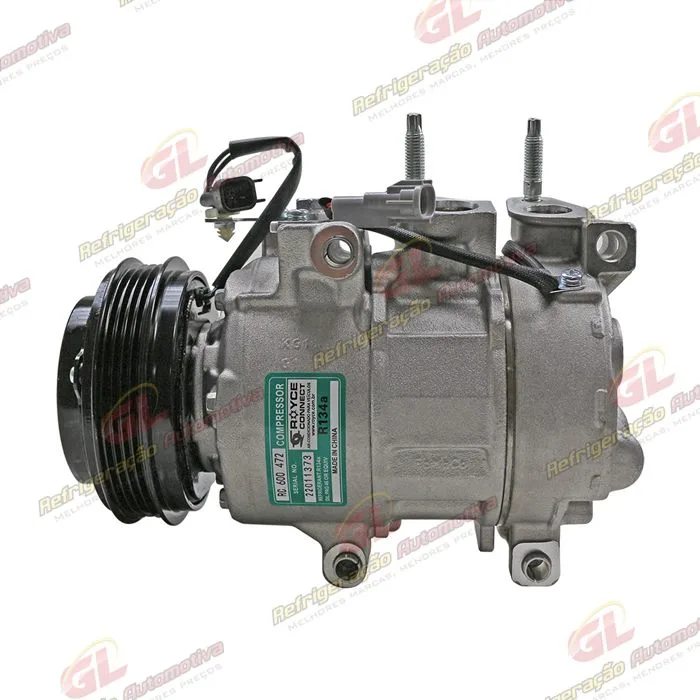 Compressor Modelo FOMOCO Ford Focus 2015> - 12 Volts Polia 4pk 115mm OEM: EV61-19D629-BB