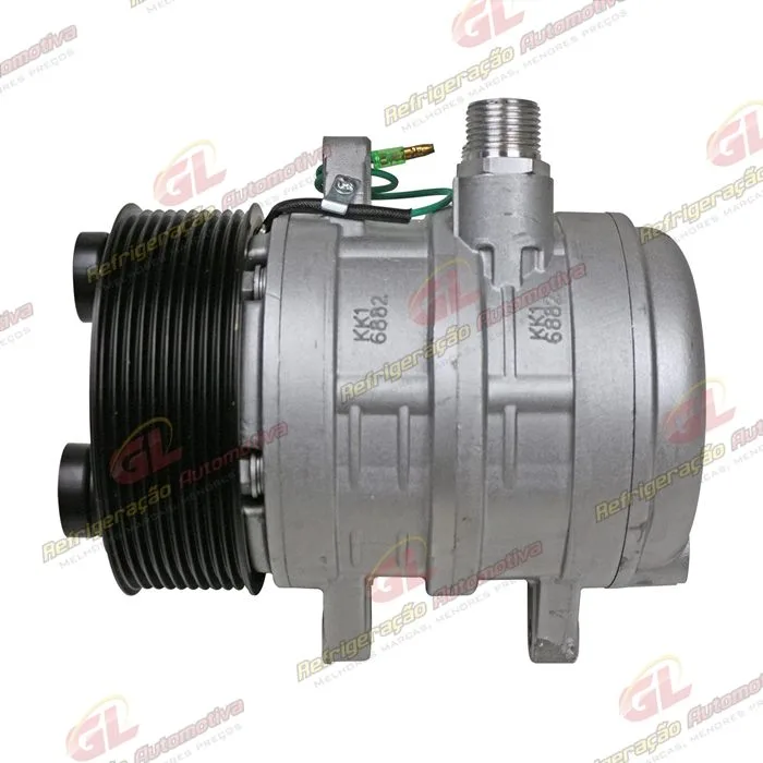 Compressor Seltec TM08HD Caminhão Randon - 24 Volts Polia 10pk 123mm OEM: 218004324