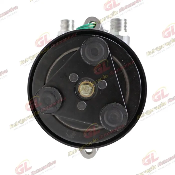 Compressor Seltec TM08HD Caminhão Randon - 24 Volts Polia 10pk 123mm OEM: 218004324 — foto 3