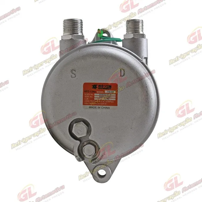 Compressor Seltec TM08HD Caminhão Randon - 24 Volts Polia 10pk 123mm OEM: 218004324 — foto 7