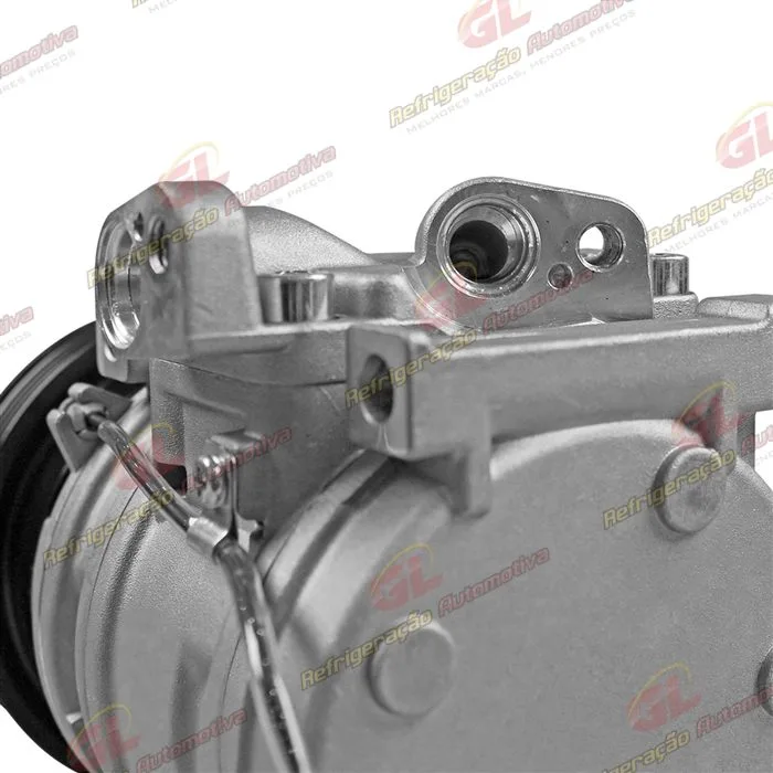 Compressor Modelo Halla HS09 Kia Picanto 1.0 Flex 4 Cilindros 2006> - 12 Volts Polia 5pk 121mm OEM: 977011Y000 — foto 9