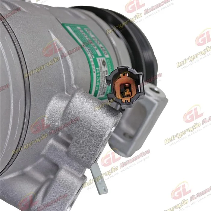 Compressor Modelo Valeo Nissan Frontier Motor Diesel 2.3 2017> - 12 Volts Polia 5pk 119mm OEM: 926004JA1A — foto 6