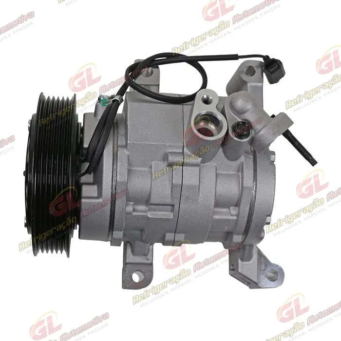Compressor Modelo Hanon Systems Honda Civic Motor 2.0 Geração 10 2017> - 12 Volts Polia 6pk 125mm OEM: CVFBA-04 / 38800-5FG-M11-M6
