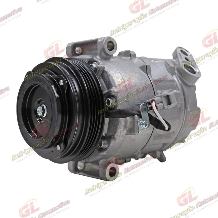 Compressor 7SBH17C Fiat Ducato Motor 2.3 2019> - 12 Volts Polia 4pk 109mm OEM: 447160-6744 / P68155464AA/ K68155464AA — foto 2