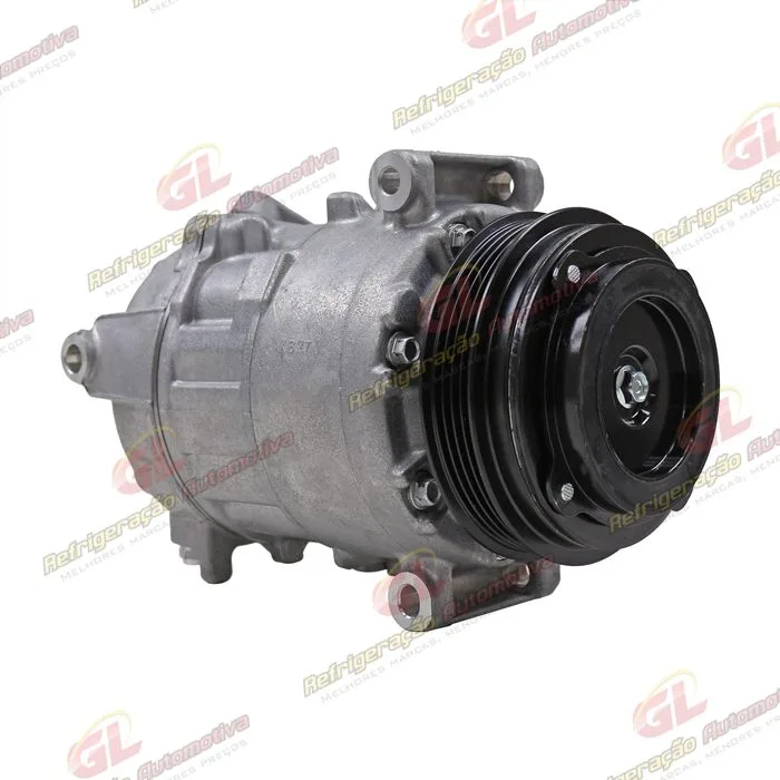 Compressor 7SBH17C Fiat Ducato Motor 2.3 2019> - 12 Volts Polia 4pk 109mm OEM: 447160-6744 / P68155464AA/ K68155464AA — foto 3