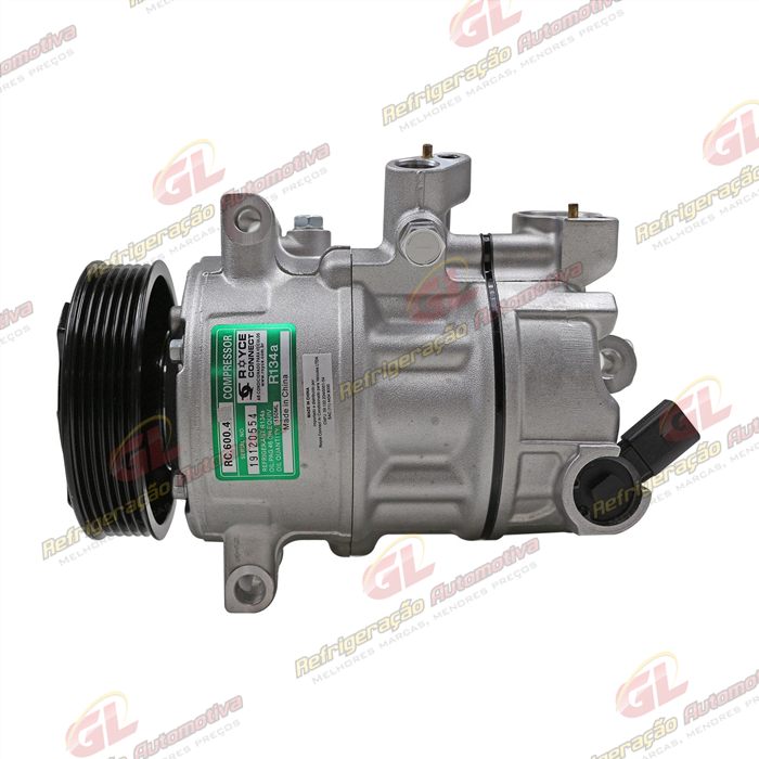 Compressor Volkswagen Golf 2013>/ Polo 2018>/ Audi A3 / Q3 2014> - 12 Volts Polia 6pk 115mm OEM: 5Q0820803R
