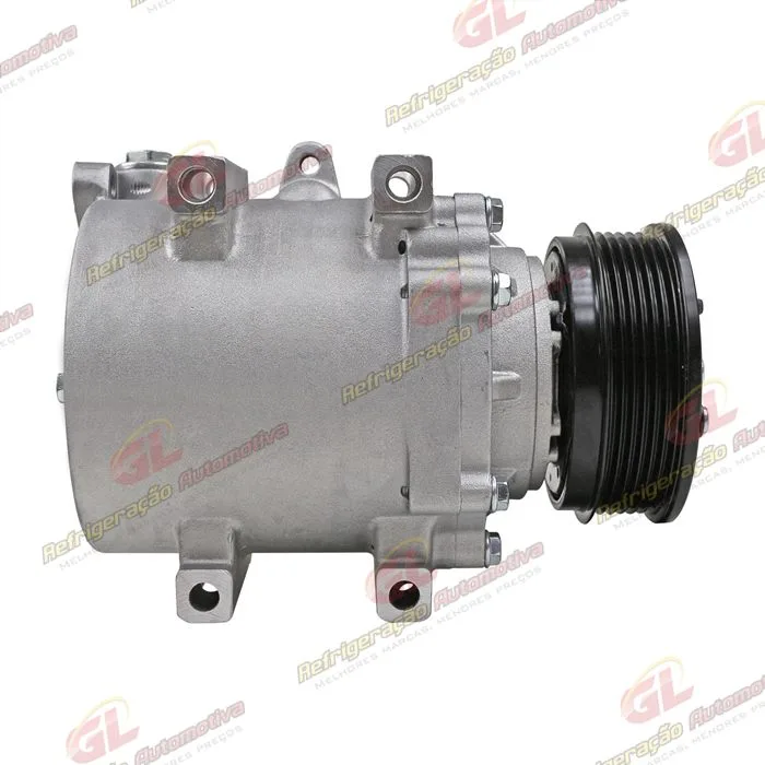 Compressor Chery Tiggo 2 Motor 1.5 2018>/ Tiggo 3X 2021>/ Tiggo 5X / Arrizo 5 - 12 Volts Polia 6pk 104mm OEM: J52-8103010BA — foto 5