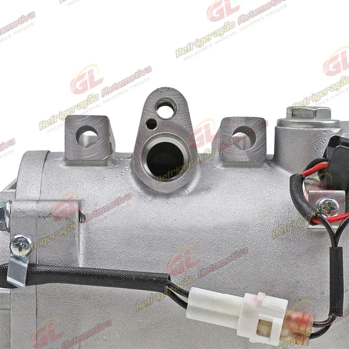 Compressor Chery Tiggo 2 Motor 1.5 2018>/ Tiggo 3X 2021>/ Tiggo 5X / Arrizo 5 - 12 Volts Polia 6pk 104mm OEM: J52-8103010BA — foto 8