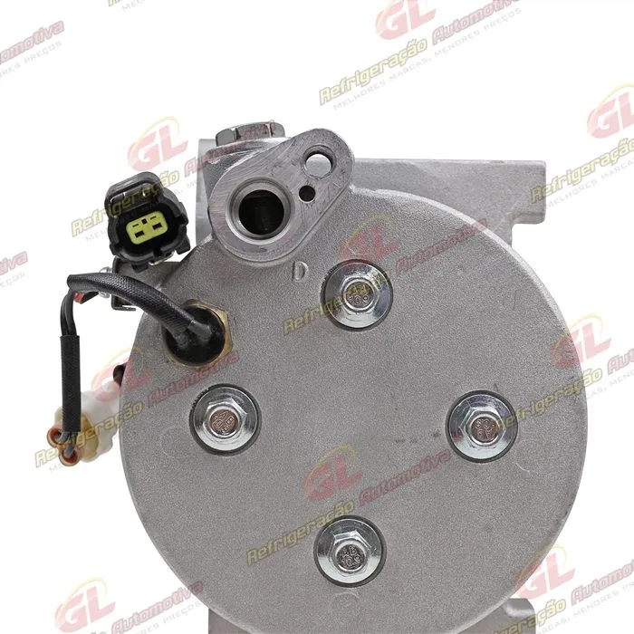Compressor Chery Tiggo 2 Motor 1.5 2018>/ Tiggo 3X 2021>/ Tiggo 5X / Arrizo 5 - 12 Volts Polia 6pk 104mm OEM: J52-8103010BA — foto 9