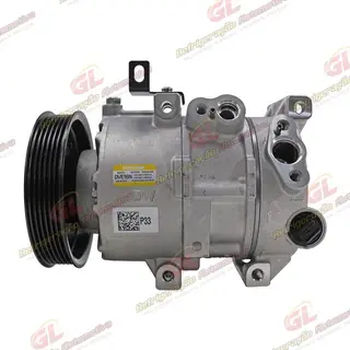 Compressor Original Hyundai Nova Tucson 2018> Mangueira 19MM / Creta 1.6 2017> - 12 Volts 6pk 125mm OEM: DWP300134460