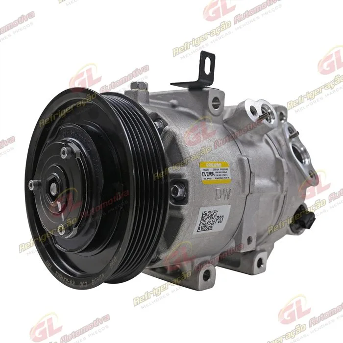 Compressor Original Hyundai Nova Tucson 2018> Mangueira 19MM / Creta 1.6 2017> - 12 Volts 6pk 125mm OEM: DWP300134460 — foto 2