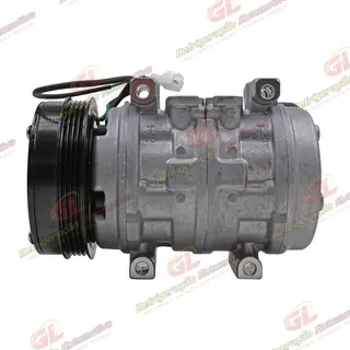 Compressor Modelo Denso 10P15 Caminhão Volkswagen Constellation Motor MAN 2012 > - 24 Volts Polia 4pk 125mm OEM: 2T2820803A