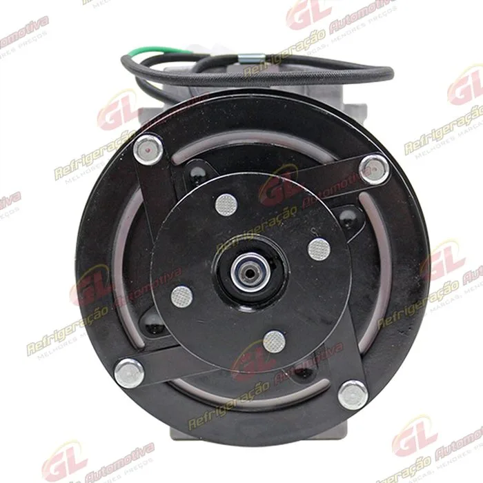 Compressor Modelo Denso 10P15 Caminhão Volkswagen Constellation Motor MAN 2012 > - 24 Volts Polia 4pk 125mm OEM: 2T2820803A — foto 3