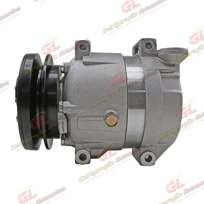 Compressor Harrison V5 Máquina Trator Plus LS - 12 Volts Polia Canal A 131mm OEM: 40364934