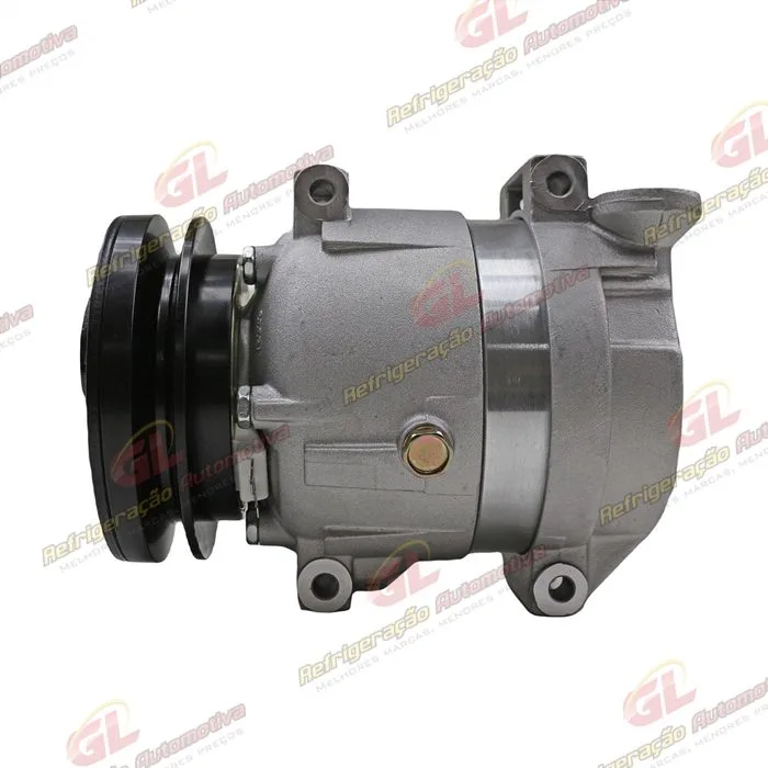 Compressor Harrison V5 Máquina Trator Plus LS - 12 Volts Polia Canal A 131mm OEM: 40364934 — foto 4
