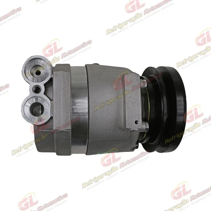 Compressor Harrison V5 Máquina Trator Plus LS - 12 Volts Polia Canal A 131mm OEM: 40364934 — foto 8