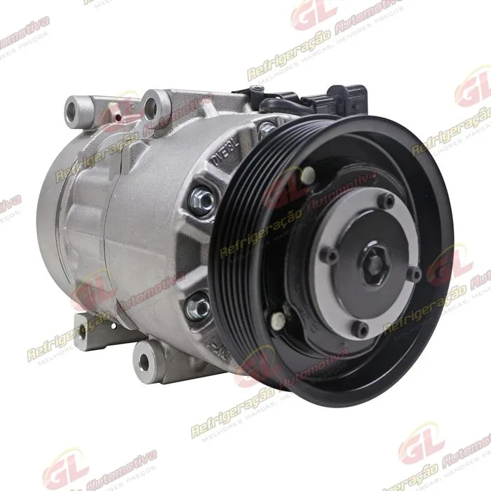 Compressor Modelo Doowon Kia Sorento 4 Cilindros DV18 2014> - 12 Volts Polia 6pk 123mm — foto 4