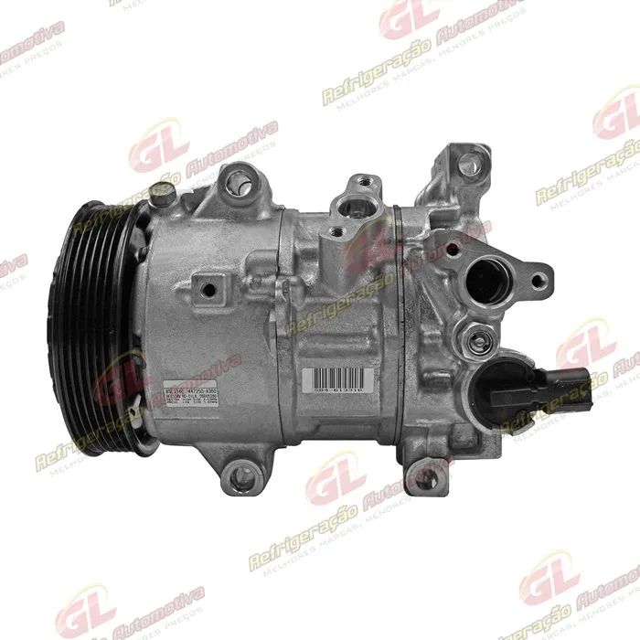 Compressor Modelo Denso 6SES14C Toyota Corolla 2020> Motor 2.0 Flex - 12 Volts Polia 6pk 125mm