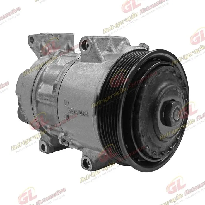 Compressor Modelo Denso 6SES14C Toyota Corolla 2020> Motor 2.0 Flex - 12 Volts Polia 6pk 125mm — foto 4