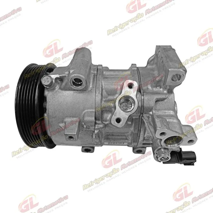 Compressor Modelo Denso 6SES14C Toyota Corolla 2020> Motor 2.0 Flex - 12 Volts Polia 6pk 125mm — foto 9