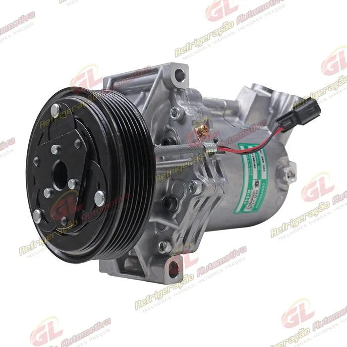 Compressor Renault Fluence 2.0 - 12 Volts Polia 6pk 120mm OEM: 926009541R — foto 2