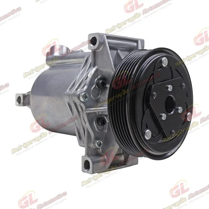 Compressor Renault Fluence 2.0 - 12 Volts Polia 6pk 120mm OEM: 926009541R — foto 4