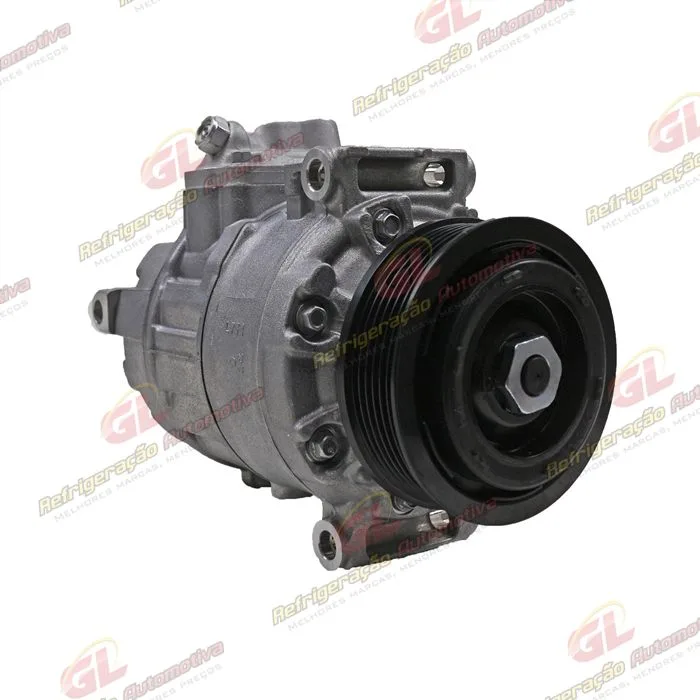 Compressor Modelo Denso 6SEU14C Volkswagen Amarok Diesel 2010 Até 2017 - 12 Volts Polia 6pk 105mm OEM:7E0820803J — foto 4