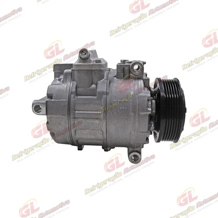 Compressor Modelo Denso 6SEU14C Volkswagen Amarok Diesel 2010 Até 2017 - 12 Volts Polia 6pk 105mm OEM:7E0820803J — foto 5