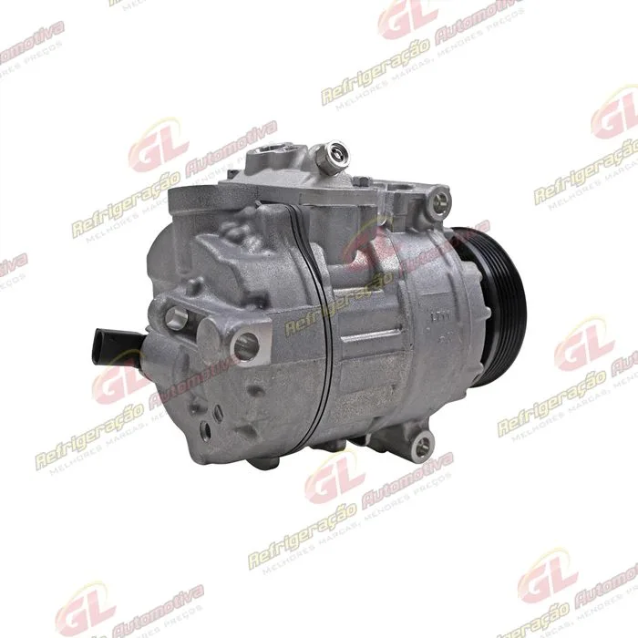 Compressor Modelo Denso 6SEU14C Volkswagen Amarok Diesel 2010 Até 2017 - 12 Volts Polia 6pk 105mm OEM:7E0820803J — foto 6