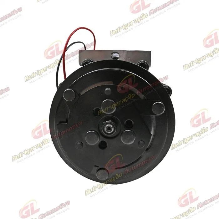 Compressor Modelo AB7H15AB Caminhão Iveco Vertis - 12 Volts Polia 8pk 123mm — foto 3