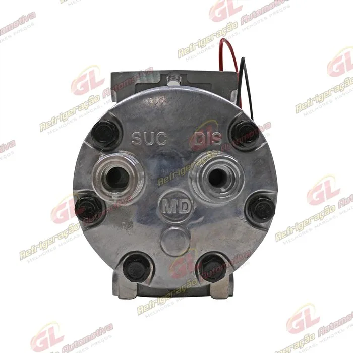 Compressor Modelo AB7H15AB Caminhão Iveco Vertis - 12 Volts Polia 8pk 123mm — foto 7