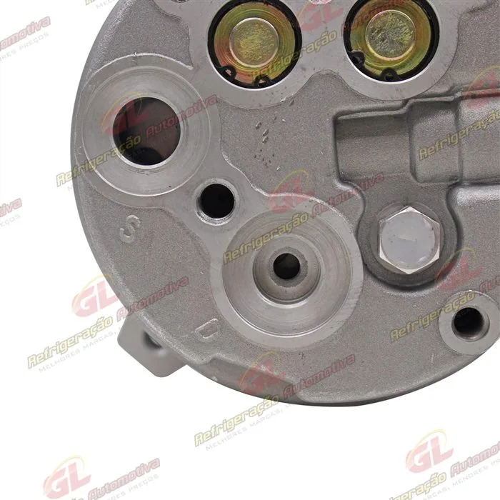 Compressor Harrison V5 S10/ Blazer 2.5 Diesel R134a - 12 Volts Polia 6pk 110mm OEM: 1135429 — foto 8
