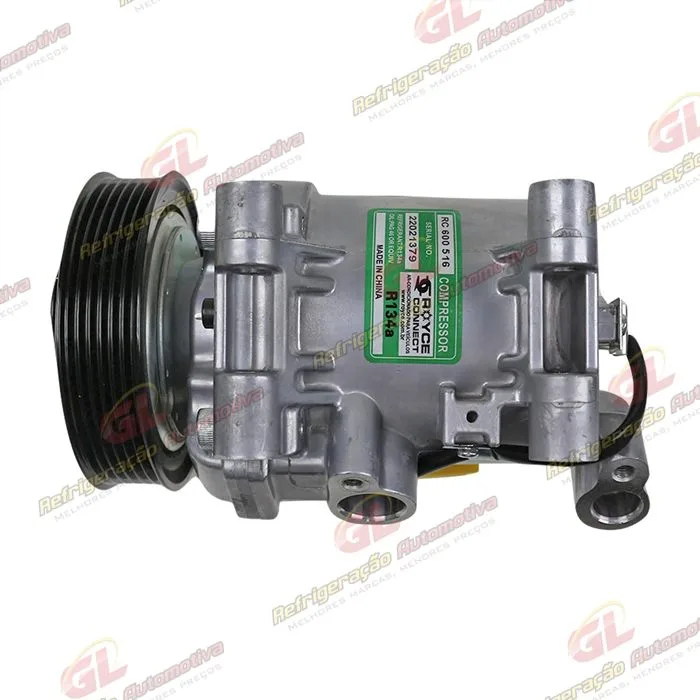 Compressor Citroën Jumpy 2018>/ Peugeot Expert 2018>/ Fiat Scudo 2023> - 12 Volts Polia 6pk 114mm OEM: 9830148880/ 9830148980 — foto 7