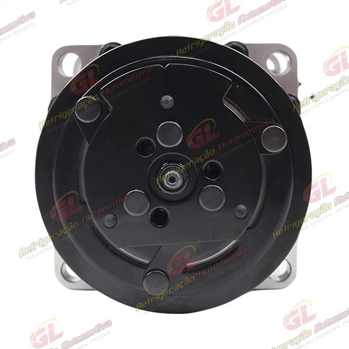 Compressor Modelo Sanden 7H13 7312 8 Orelhas - 12 Volts Polia 2A 125mm — foto 3