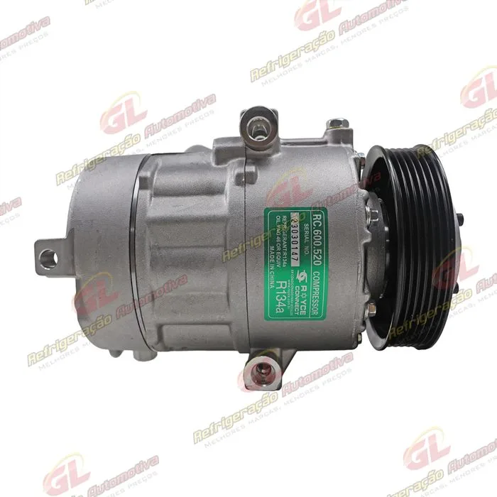 Compressor Modelo Doowon DVE 16N Hyundai Creta 2.0 2017>/ Kia Sportage Motor 2.0 2017 Até 2020 - Conexão 19MM - 12 Volts Polia 6pk 120mm — foto 4