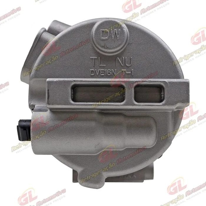 Compressor Modelo Doowon DVE 16N Hyundai Creta 2.0 2017>/ Kia Sportage Motor 2.0 2017 Até 2020 - Conexão 19MM - 12 Volts Polia 6pk 120mm — foto 5