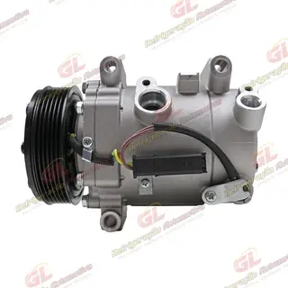 Compressor Citroën C4 Cactus 1.6 Aspirado 2019>/ Peugeot 208 2021 - 12 Volts Polia 6pk OEM: 9827596380