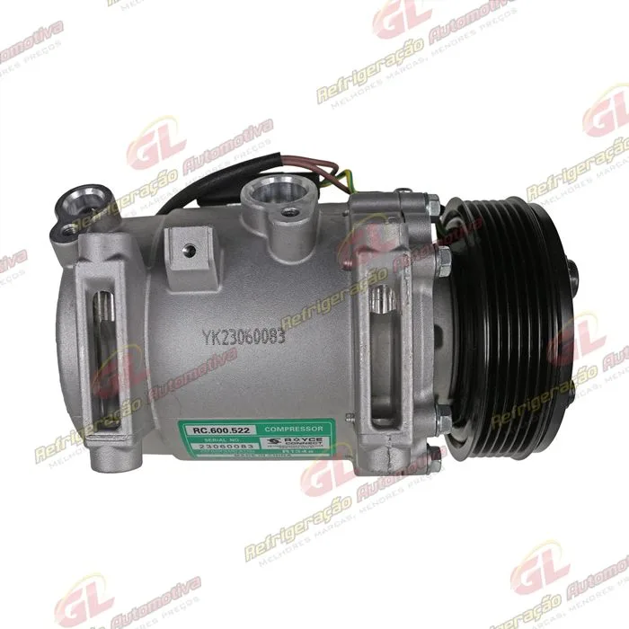 Compressor Citroën C4 Cactus 1.6 Aspirado 2019>/ Peugeot 208 2021 - 12 Volts Polia 6pk OEM: 9827596380 — foto 7