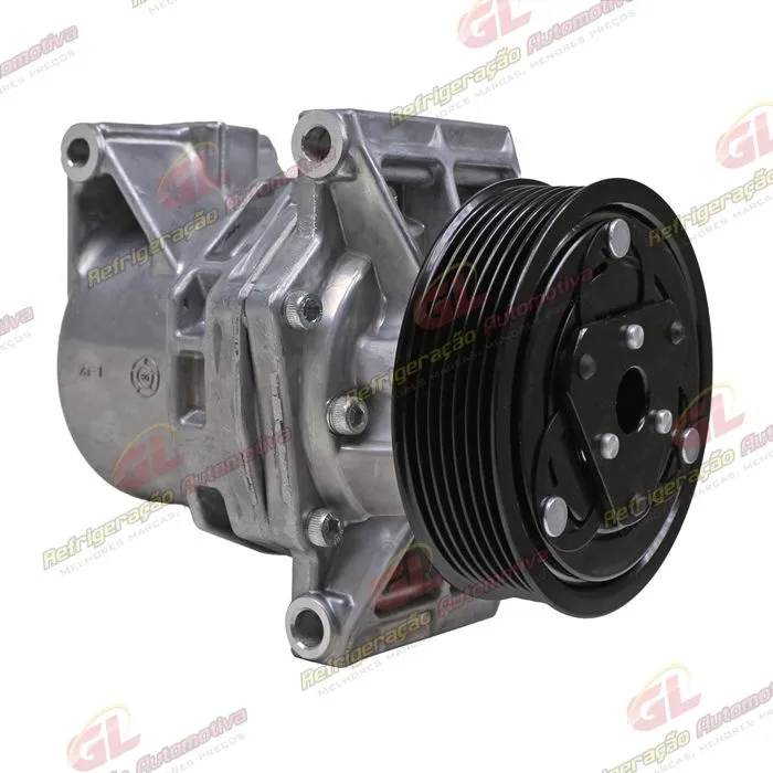 Compressor Modelo Calsonic Renault Captur/ Duster/ Duster Oroch Motor 2.0 - 12 Volts Polia 7pk 112mm OEM: 926009158R — foto 4
