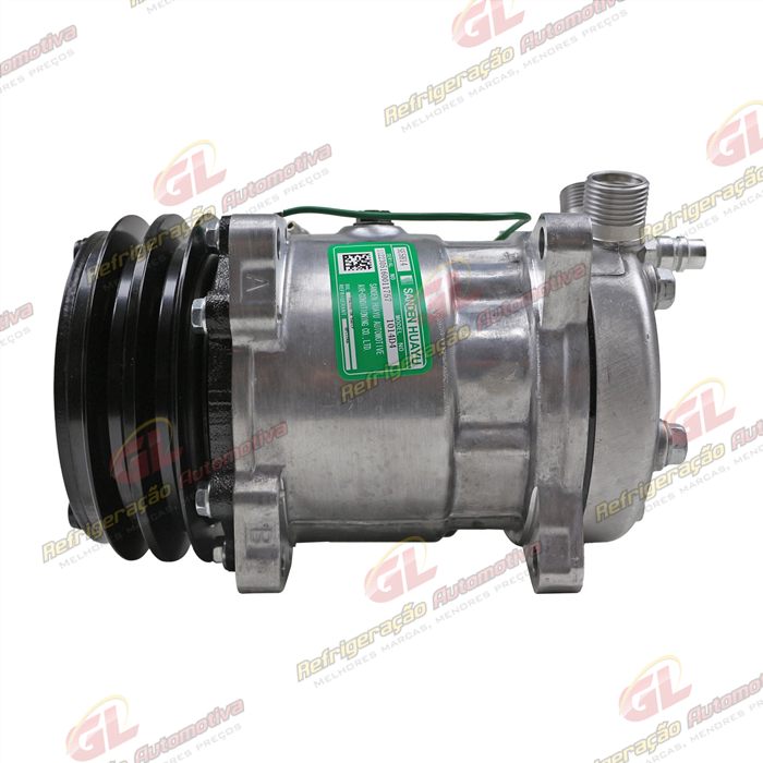 Compressor SANDEN 5H14 8 Orelhas - 24 Volts Polia 2A 132mm Universal R134a