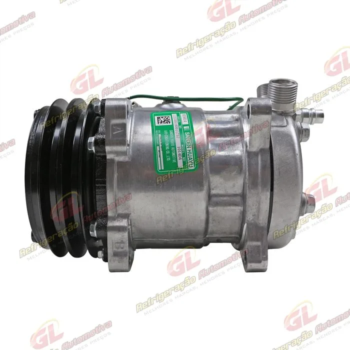 Compressor SANDEN 5H14 8 Orelhas - 24 Volts Polia 2A 132mm Universal R134a