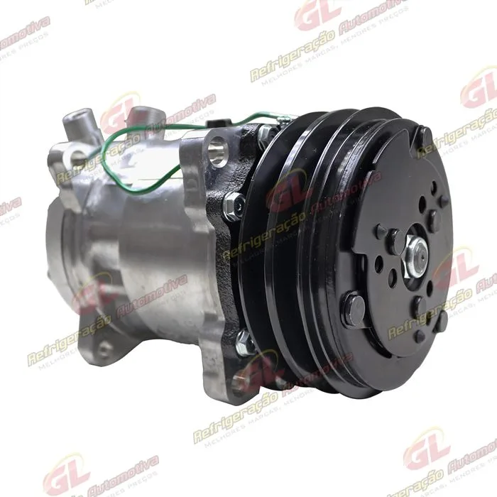 Compressor SANDEN 5H14 8 Orelhas - 24 Volts Polia 2A 132mm Universal R134a — foto 3