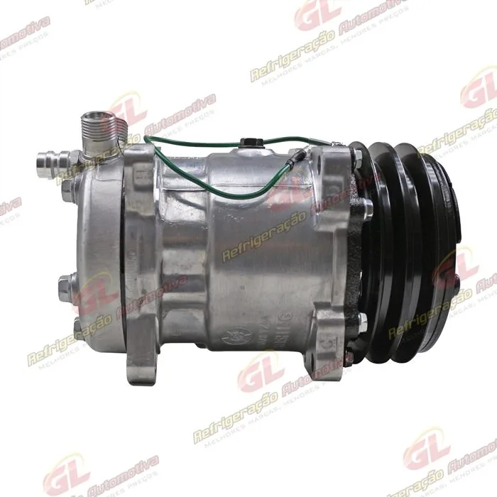 Compressor SANDEN 5H14 8 Orelhas - 24 Volts Polia 2A 132mm Universal R134a — foto 4