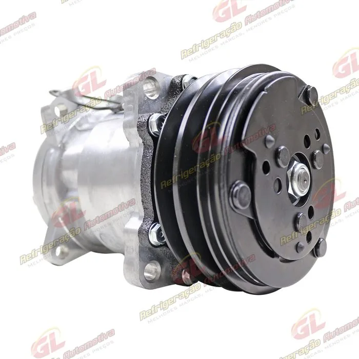 Compressor SANDEN 5H14 8 Orelhas - 12 Volts Polia 2A 130mm Universal R134a — foto 3