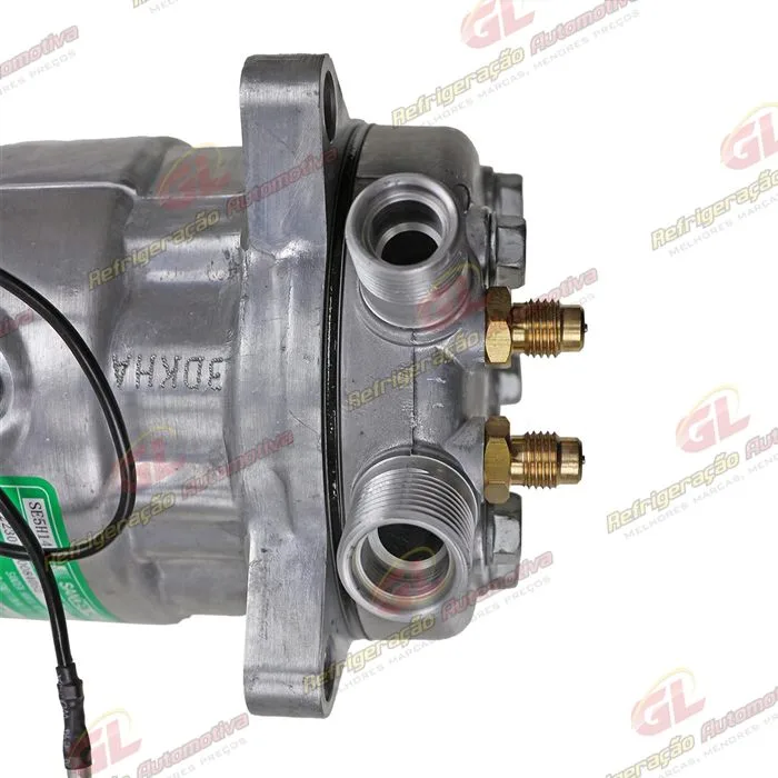 Compressor SANDEN 5H14 8 Orelhas - 12 Volts Polia 2A 130mm Universal R134a — foto 7